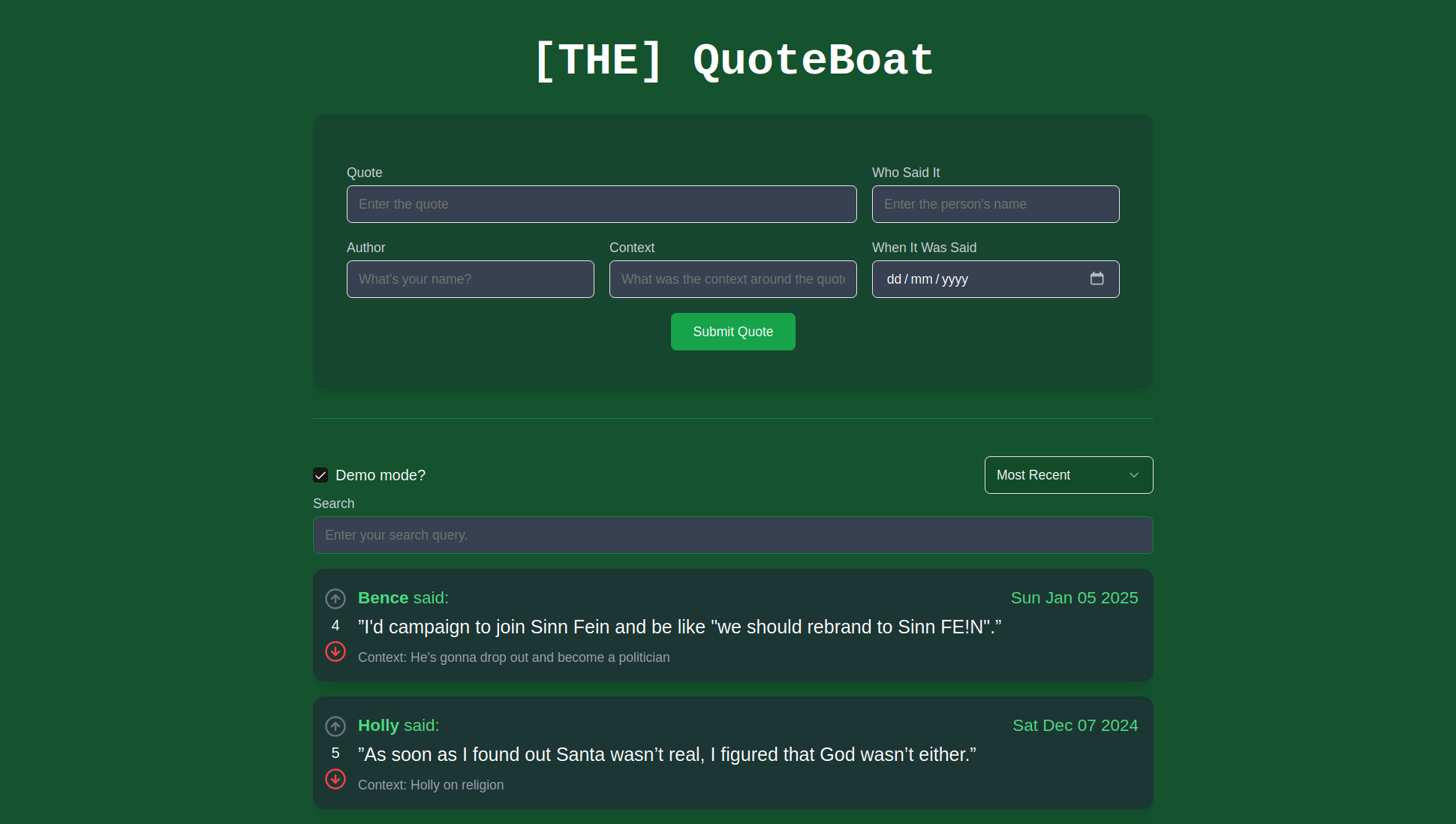 QuoteBoat
